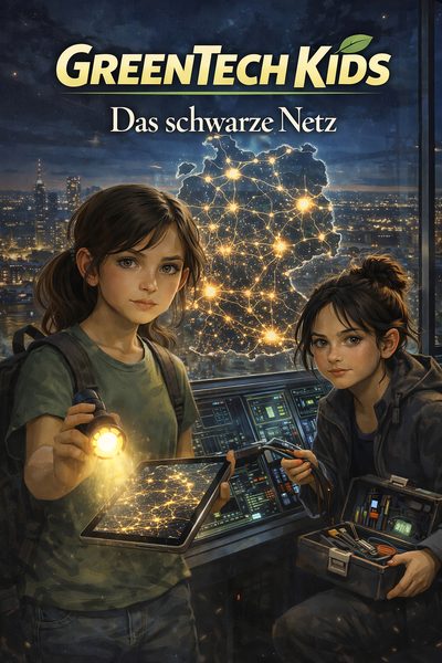 Cover: GreenTech Kids - Das schwarze Netz